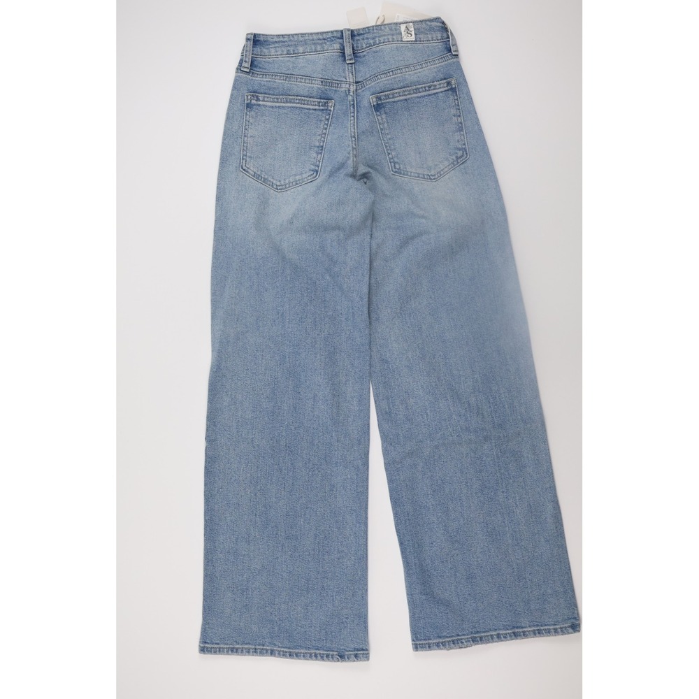 Altar'd State Jeans Wide Leg 26 Light Blue Denim Casual - Picture 5 of 8